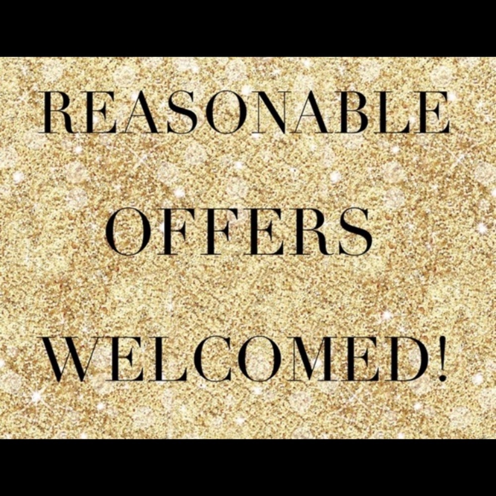Reasonable offers welcome!  xx